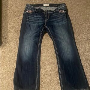 Women's Dark Blue Jeans